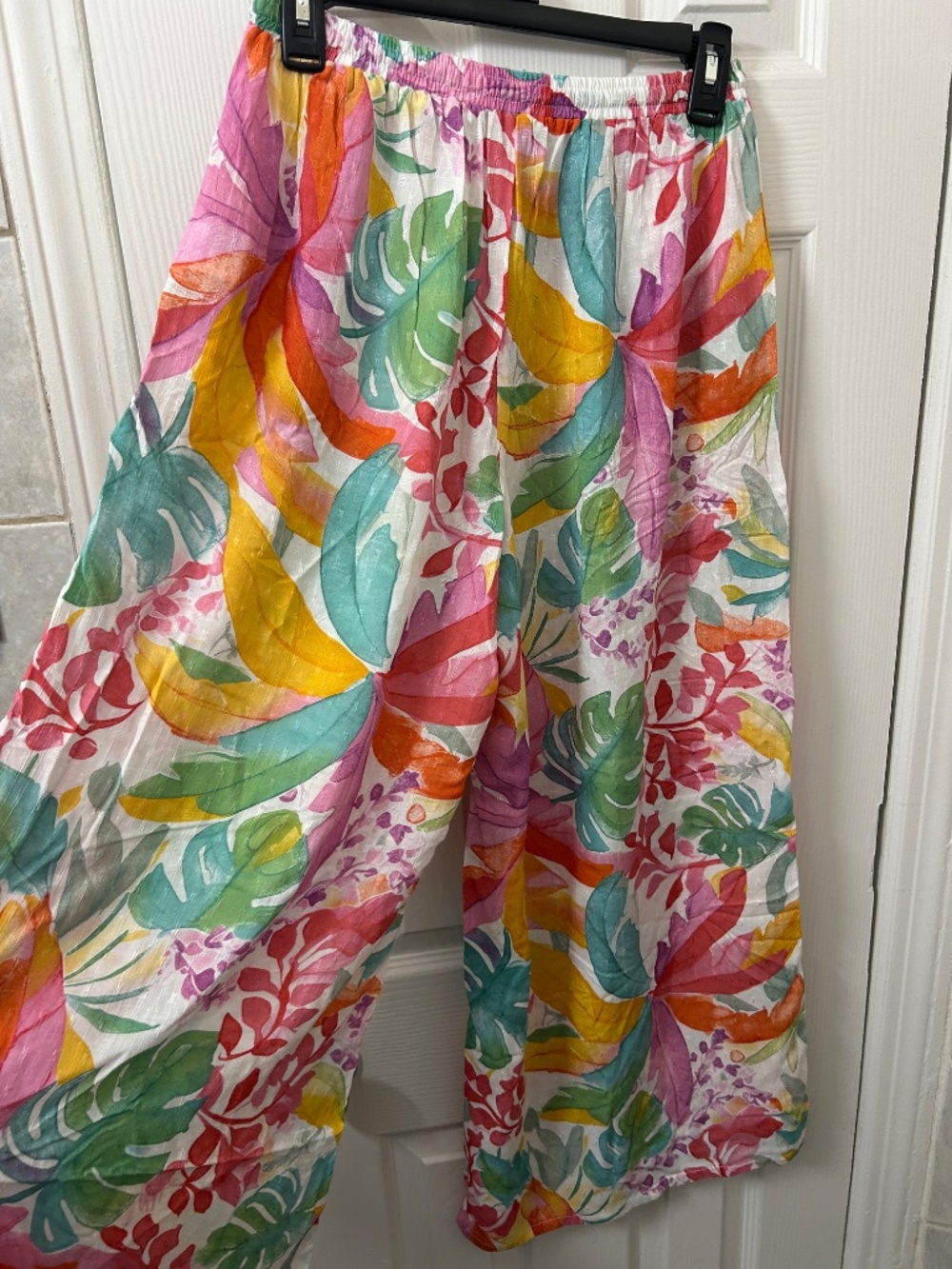 Rachel Roy Floral Rayon Pants - Picture 4 of 6